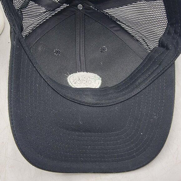 Whole Foods Market Black Green Trucker Hat Work Wear Casual Outdoors Lightweight - Picture 8 of 9